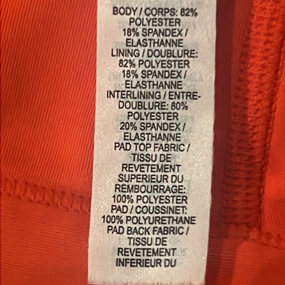 Nike Swoosh Women's Medium-Support Padded Zip-Front Sports Bra Chile Red Small - Picture 12 of 16